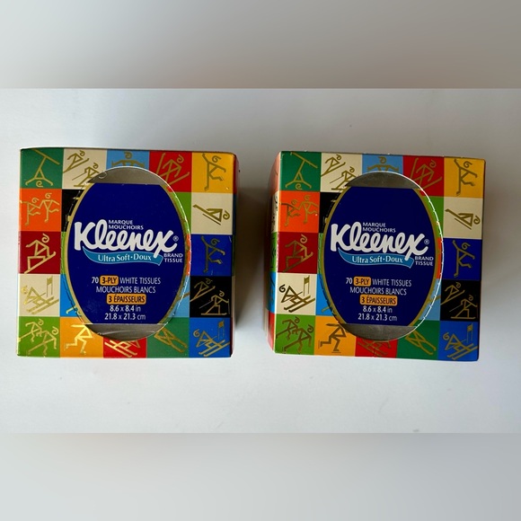 2002 Salt Lake Olympics Kleenex pair - Picture 2 of 8
